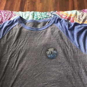 three quarter length vans tee | women’s XXL